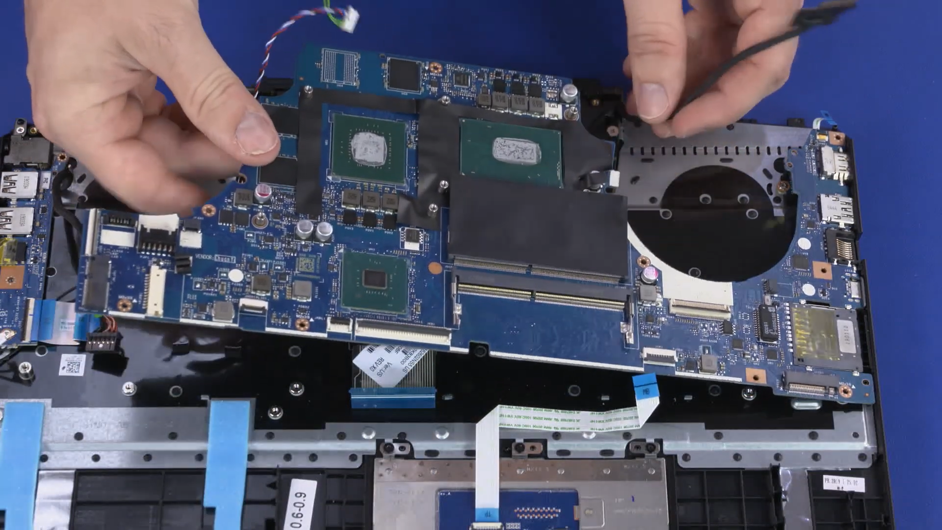 Professional HP laptop motherboard replacement