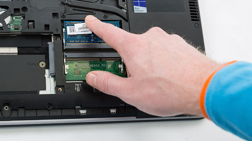 Professional HP laptop RAM upgrade